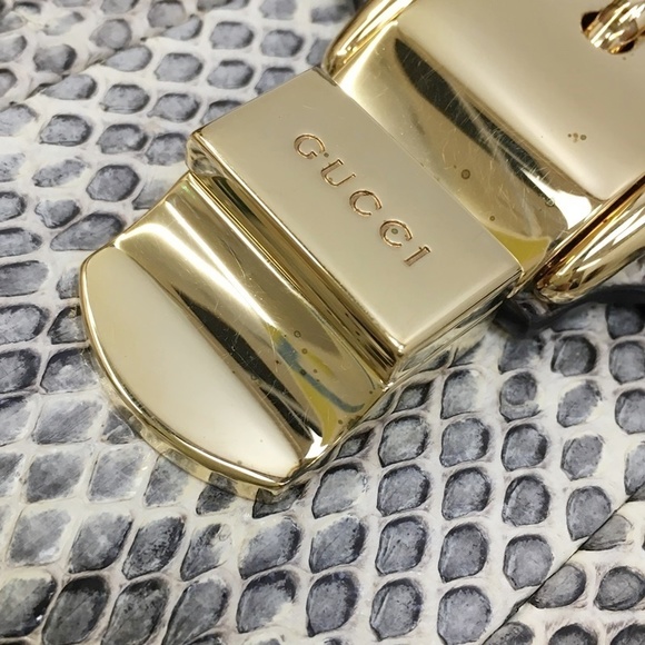 Gucci Python 2WAY Handbag Black - Picture 12 of 14